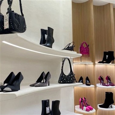 Decoració de la botiga de bosses