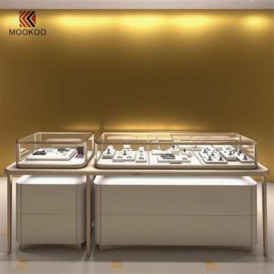 Disseny d'interiors de venda al detall d'acer inoxidable