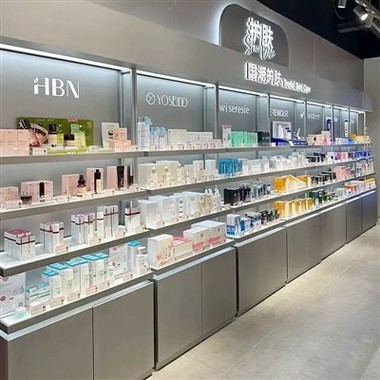 Rack de visualització de fusta per perfum