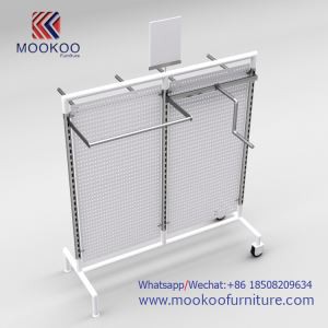 Acer inoxidable H 59 M curts i complements roba combinació de bastidors per a botiga de roba