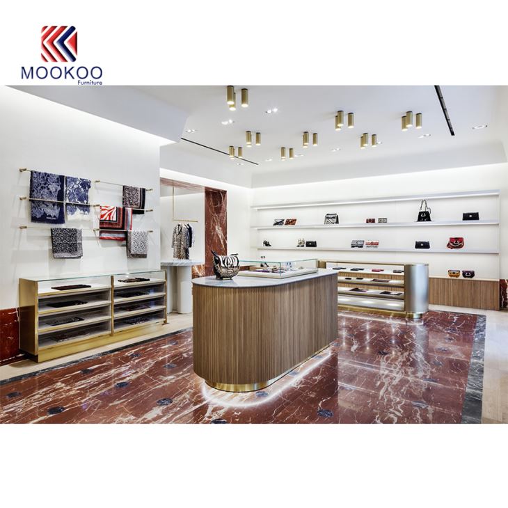 Botiga de roba de moda Idea de decoració en venda de CHINA MOOKOO FURNITURE CO., LTD