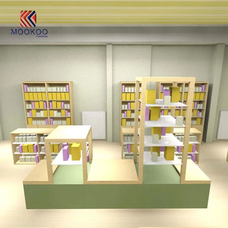 Customized Pharmacy Shop Interior 3D Design