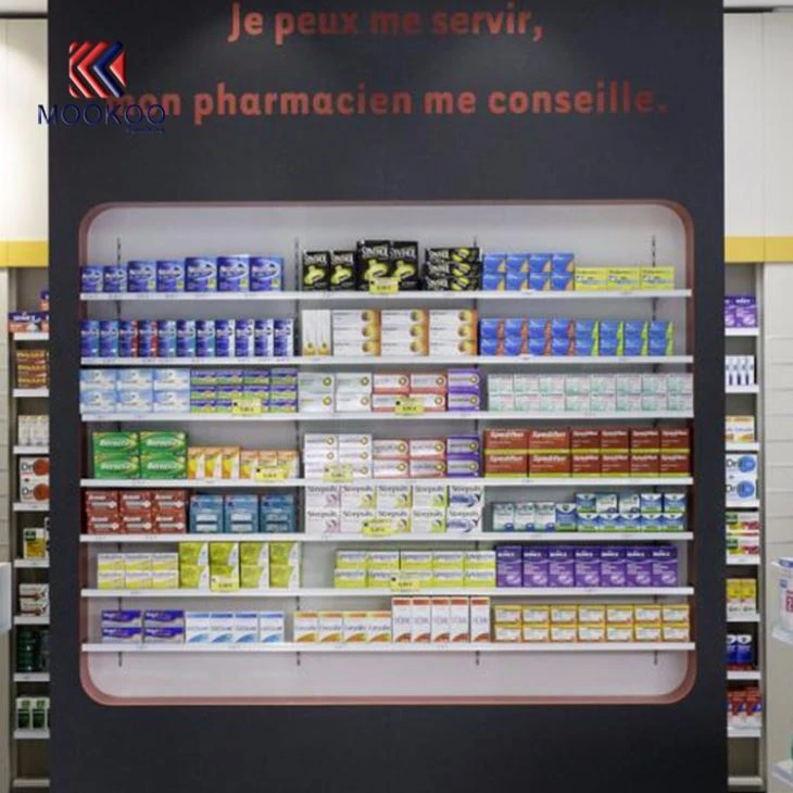 Modern Medical Display Shelving