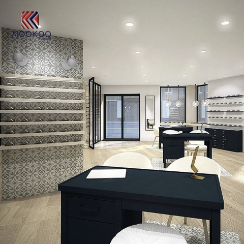 Decoració Interior Dissenys d’ulleres Exposició d’objectes senzills per a botigues òptiques