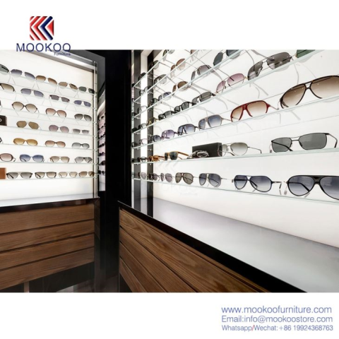 Mobles Vitrina de gabinet de disseny i ulleres de sol