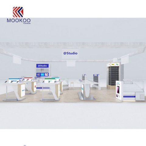 Aparador d’equips de telefonia comercial de Booth Mall
