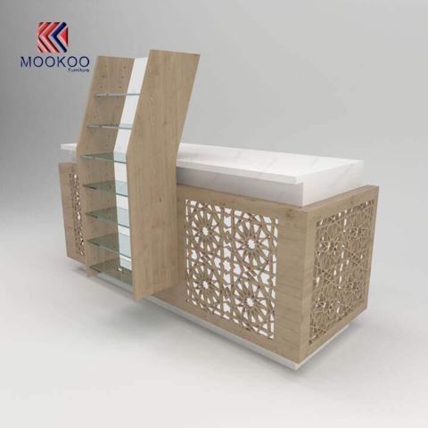 Taulell de compra a l'engròs de farmàcia de fusta