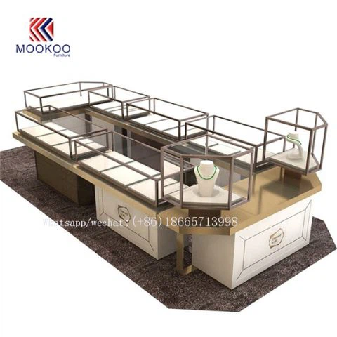 Quiosc de joies de luxe de gamma alta al centre comercial