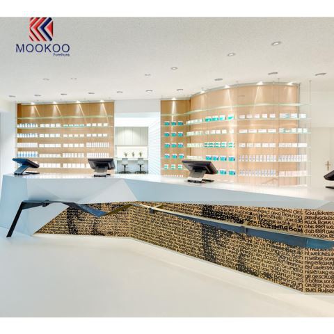 Prestatgeries de vidre de gamma alta